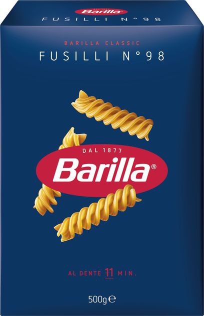 Макарони Фузіллі №98 BARILLA 500г